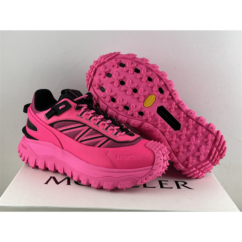 Moncler Trailgrip Low-Top Sneakers Pink