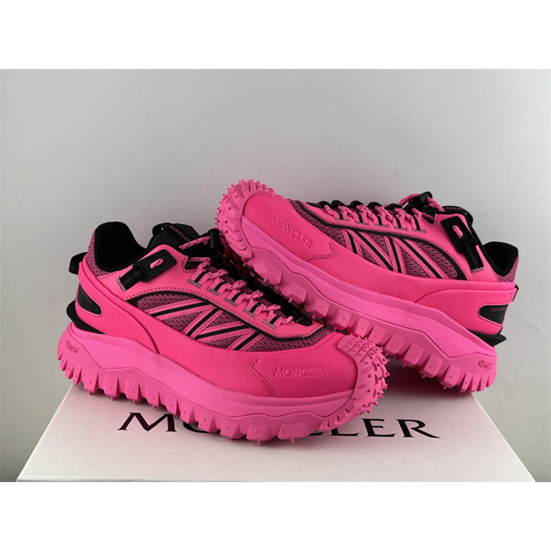 Moncler Trailgrip Low-Top Sneakers Pink