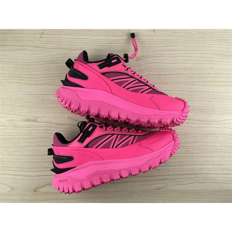 Moncler Trailgrip Low-Top Sneakers Pink