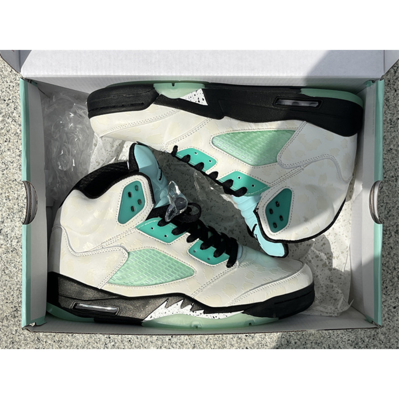 Air Jordan 5 Sneakers Island Green