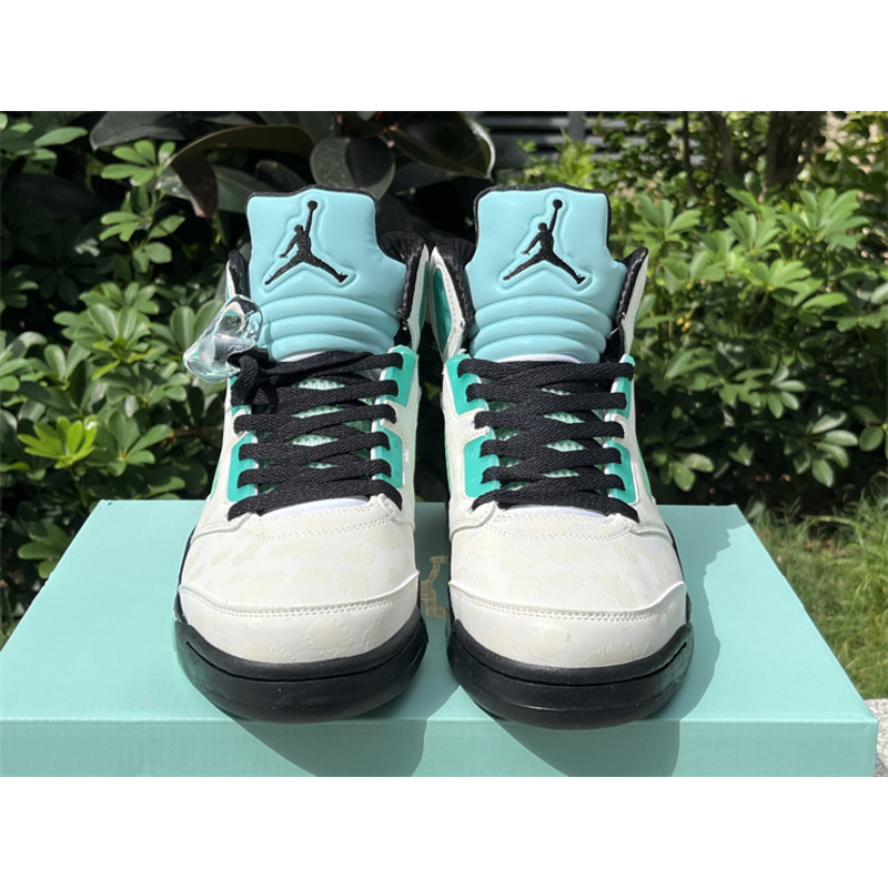 Air Jordan 5 Sneakers Island Green