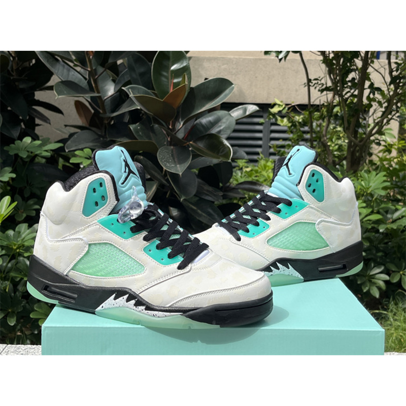 Air Jordan 5 Sneakers Island Green