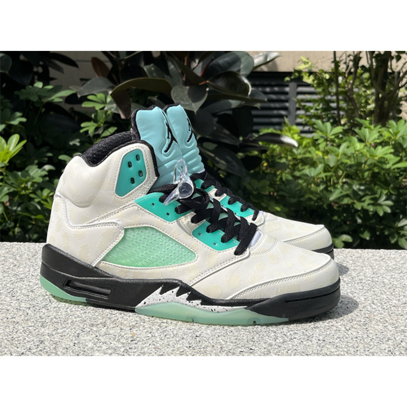 Air Jordan 5 Sneakers Island Green