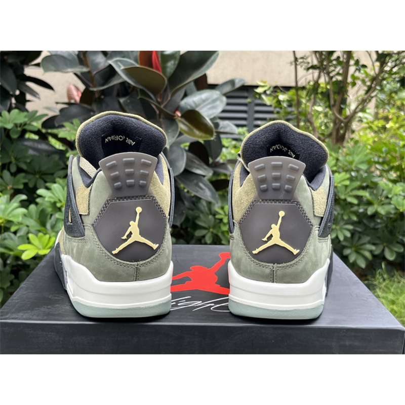 Air Jordan 4 Sneakers Craft Olive