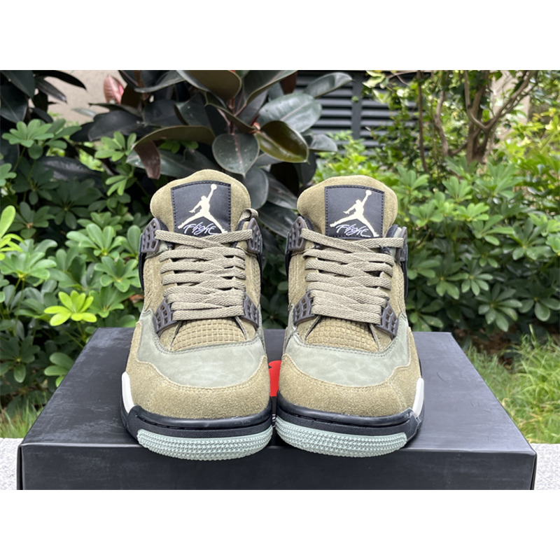 Air Jordan 4 Sneakers Craft Olive