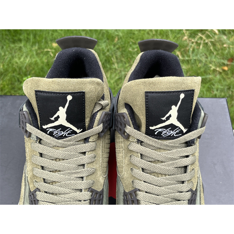 Air Jordan 4 Sneakers Craft Olive