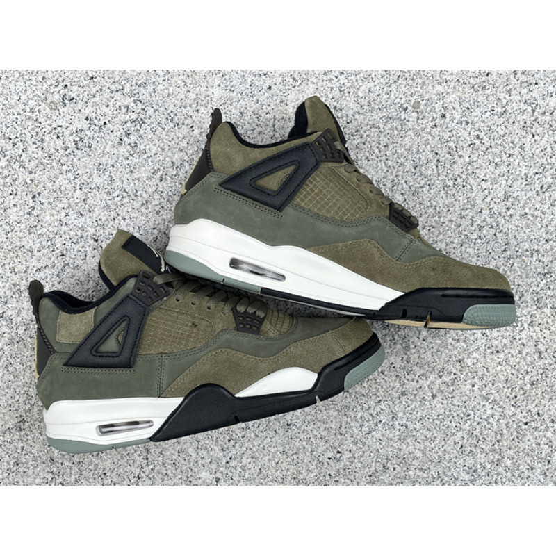 Air Jordan 4 Sneakers Craft Olive