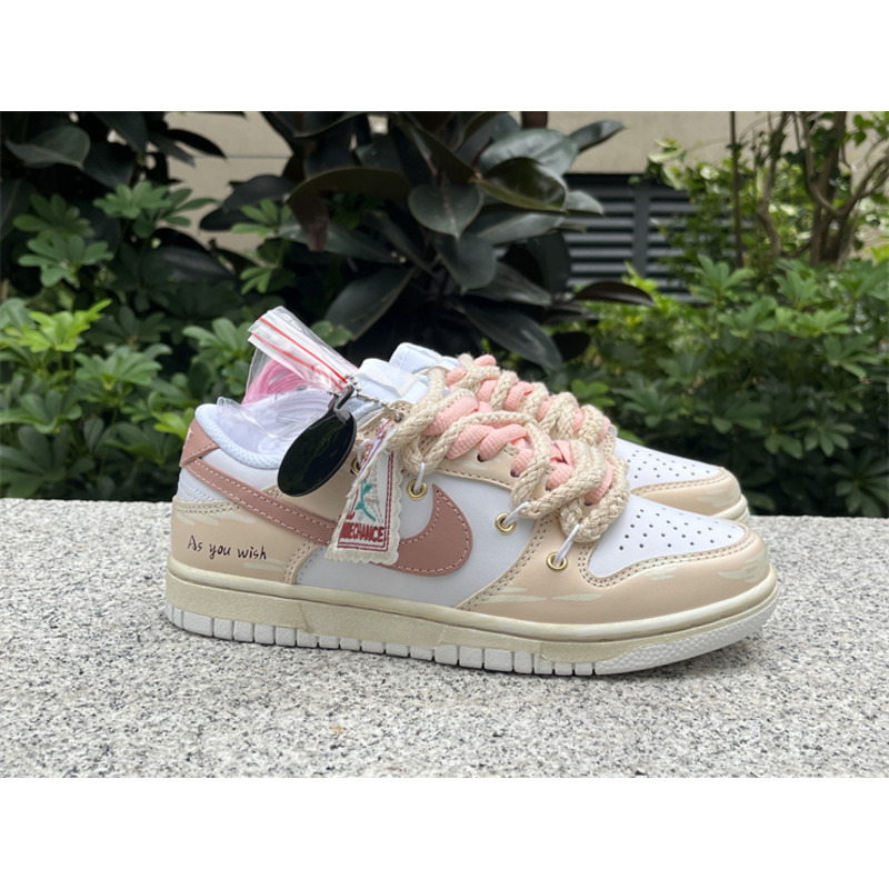 Nike Dunk Low Pink And White