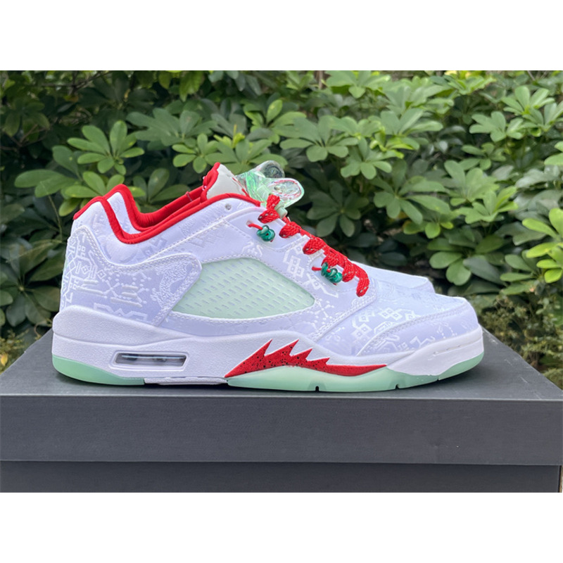 Air Jordan 5 Low x Clot White Silk