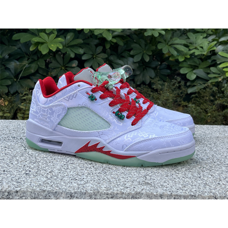 Air Jordan 5 Low x Clot White Silk