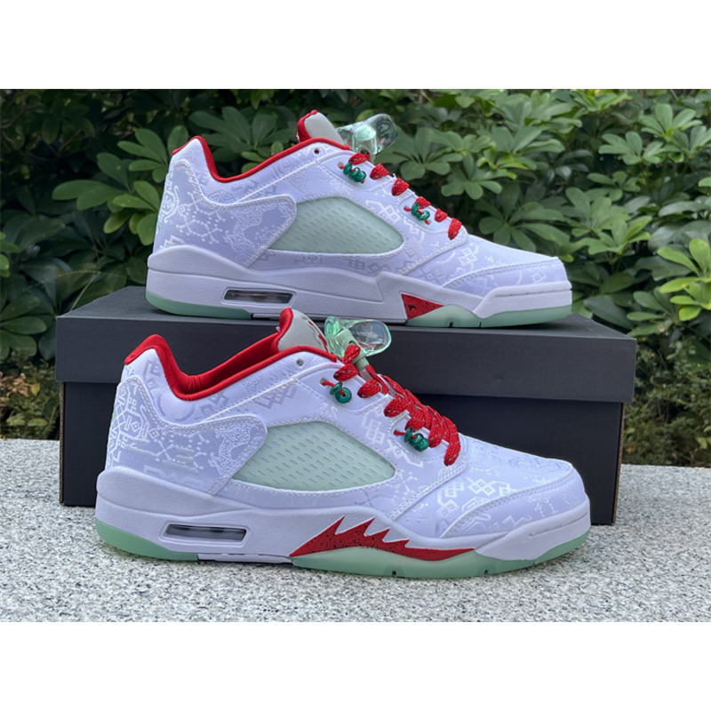 Air Jordan 5 Low x Clot White Silk