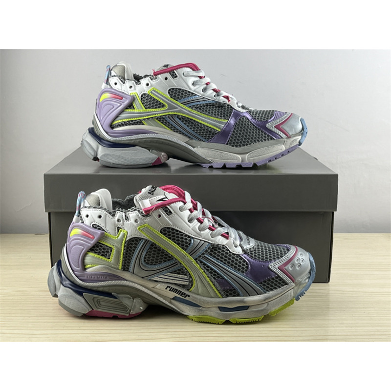 Ba*len*cia*ga runner low-top sneakers multi colors