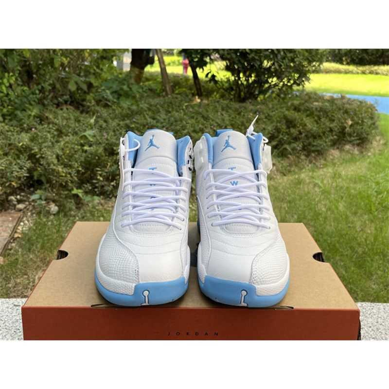 Air Jordan 12 Retro White Univ Blue