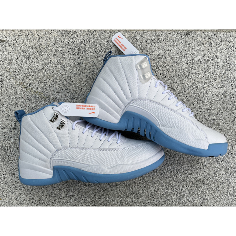 Air Jordan 12 Retro White Univ Blue