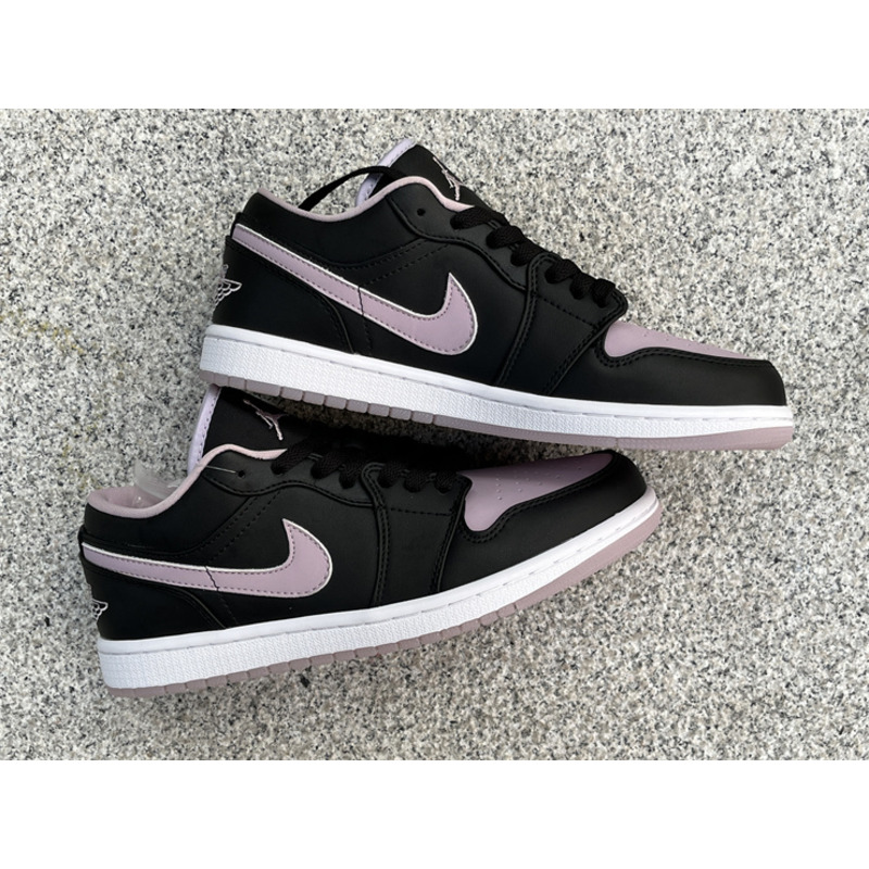 Jordan Air Jordan 1 Low Black And Pink