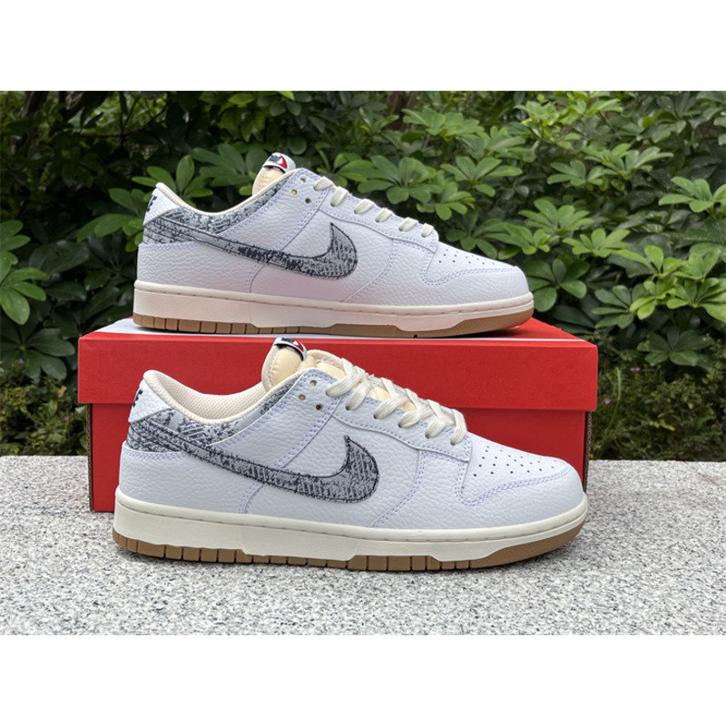 Nike Dunk Low Sneakers Washed Denim