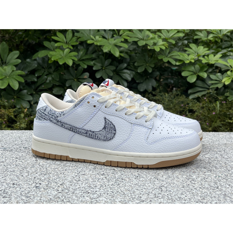 Nike Dunk Low Sneakers Washed Denim