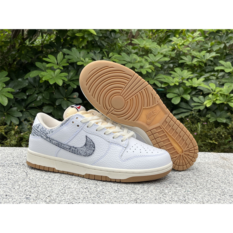 Nike Dunk Low Sneakers Washed Denim