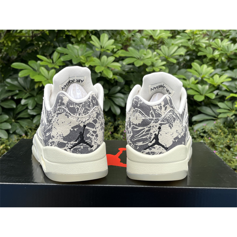 Air Jordan 5 Retro Low WMNS “ Expression” Sneakers Coconut Milk White