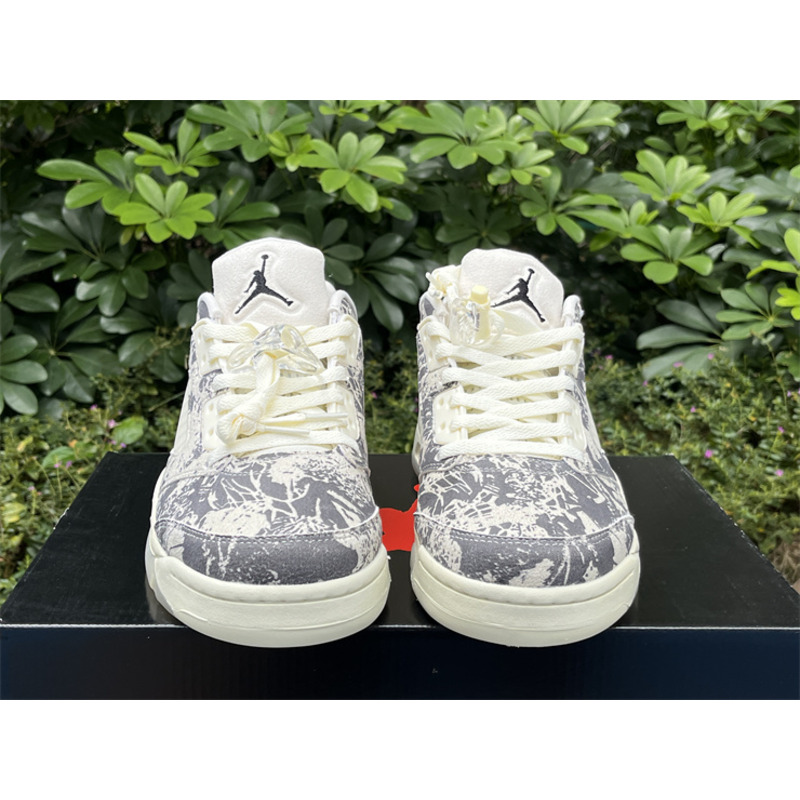 Air Jordan 5 Retro Low WMNS “ Expression” Sneakers Coconut Milk White