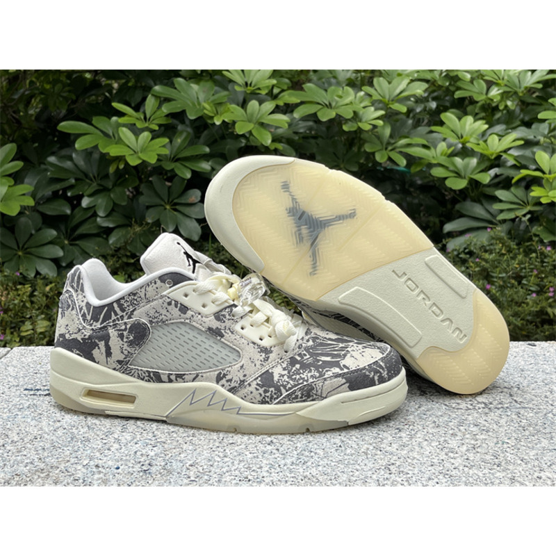 Air Jordan 5 Retro Low WMNS “ Expression” Sneakers Coconut Milk White