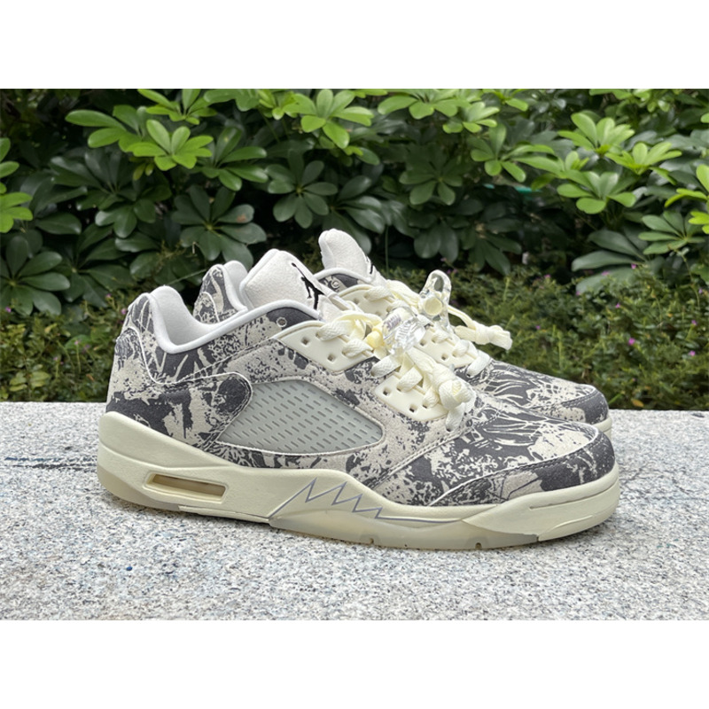 Air Jordan 5 Retro Low WMNS “ Expression” Sneakers Coconut Milk White