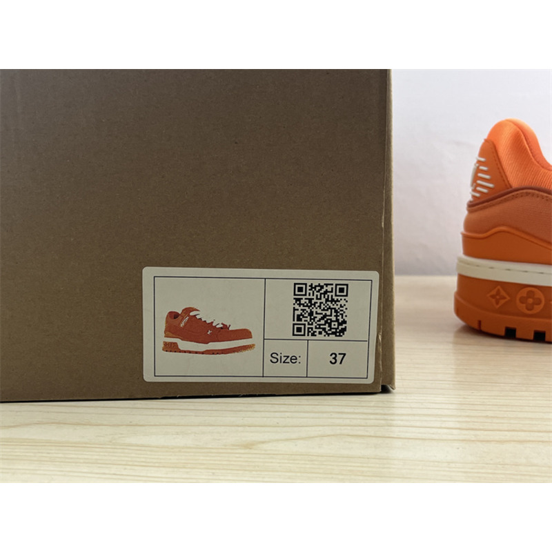 l**is V*t*n trainer maxi sneaker orange