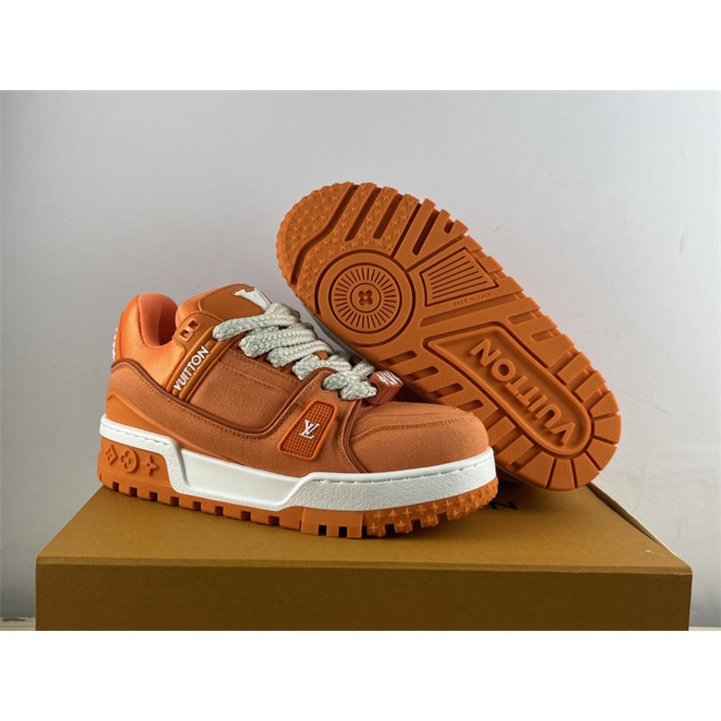 l**is V*t*n trainer maxi sneaker orange