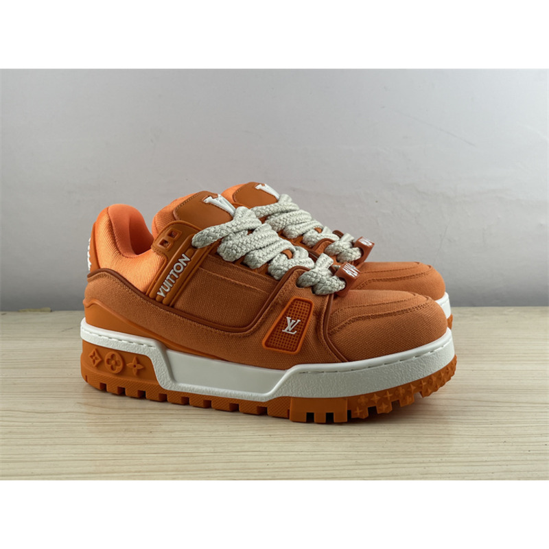 l**is V*t*n trainer maxi sneaker orange