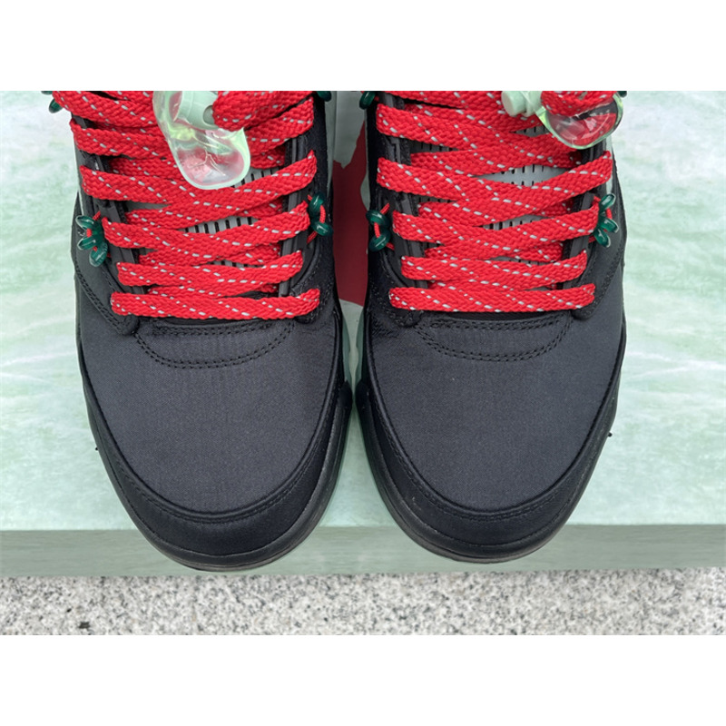 Jordan 5 x Clot Low Black/Green/Red