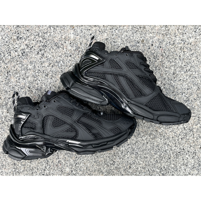 Ba*len*cia*ga track 2 sneakers black