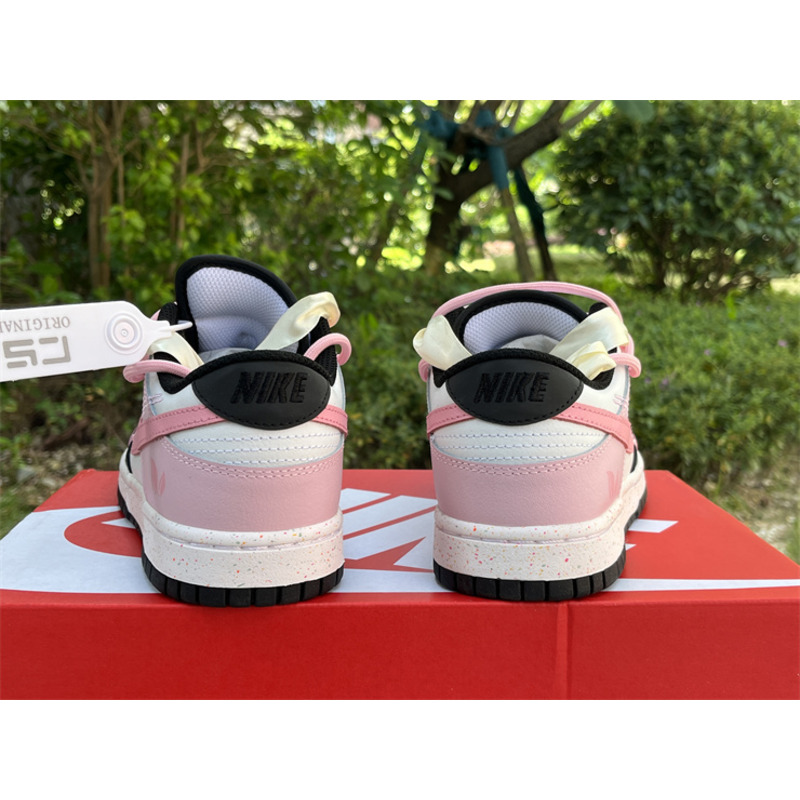 Nike Dunk Low Pink/Black/White