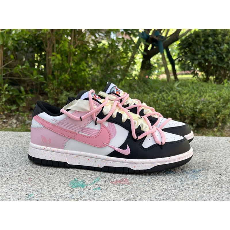 Nike Dunk Low Pink/Black/White