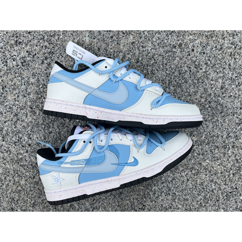 Nike Dunk Low Sneakers White/Blue