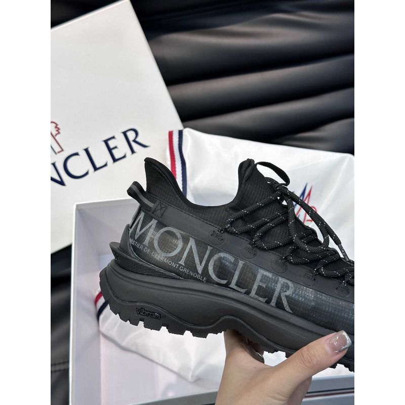 Moncler Trailgrip Lite 2 Low-Top Sneakers Black