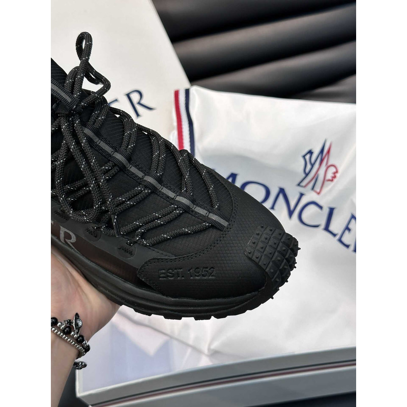 Moncler Trailgrip Lite 2 Low-Top Sneakers Black