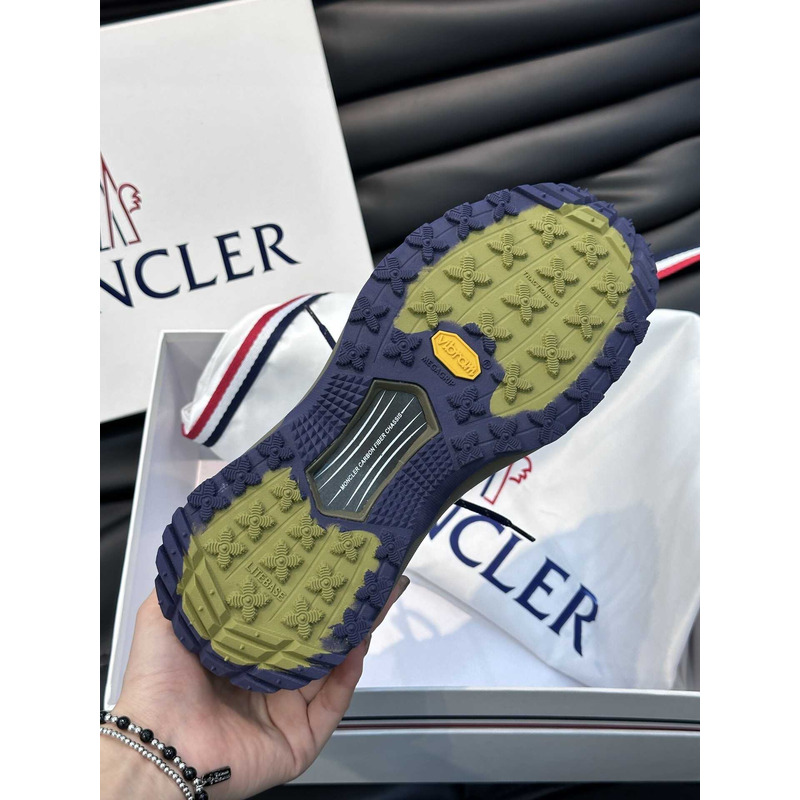 Moncler Trailgrip Lite 2 Low-Top Sneakers Green/Purple/Black