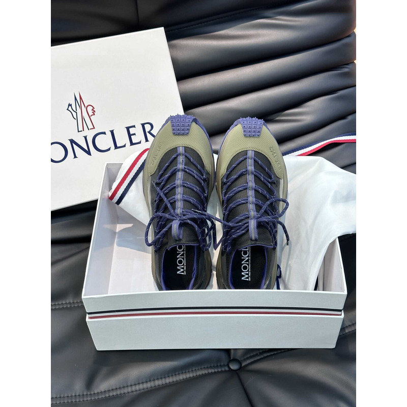 Moncler Trailgrip Lite 2 Low-Top Sneakers Green/Purple/Black