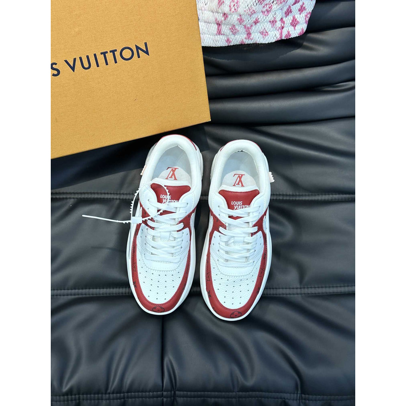 l**is V*t*n monagram x nike sneakers red