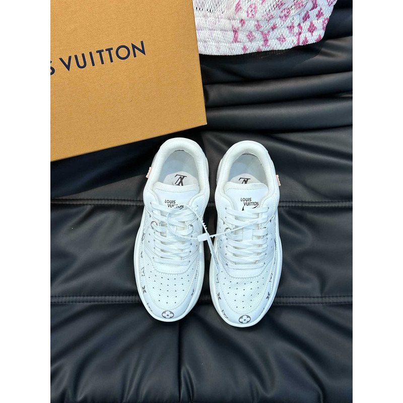 l**is V*t*n monogram x nike sneakers white