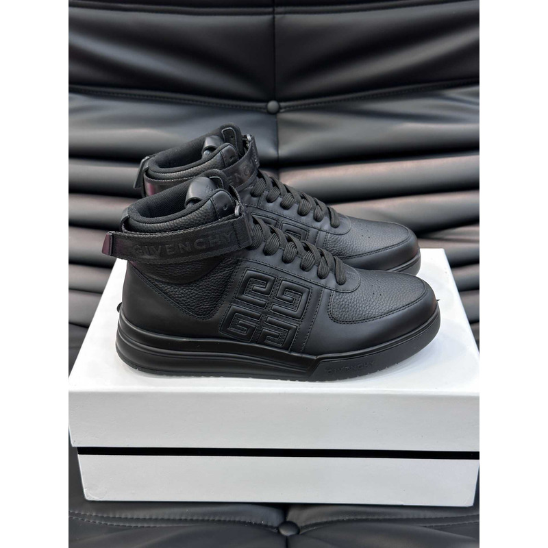 Givenchy G4 High Top Sneakers Black