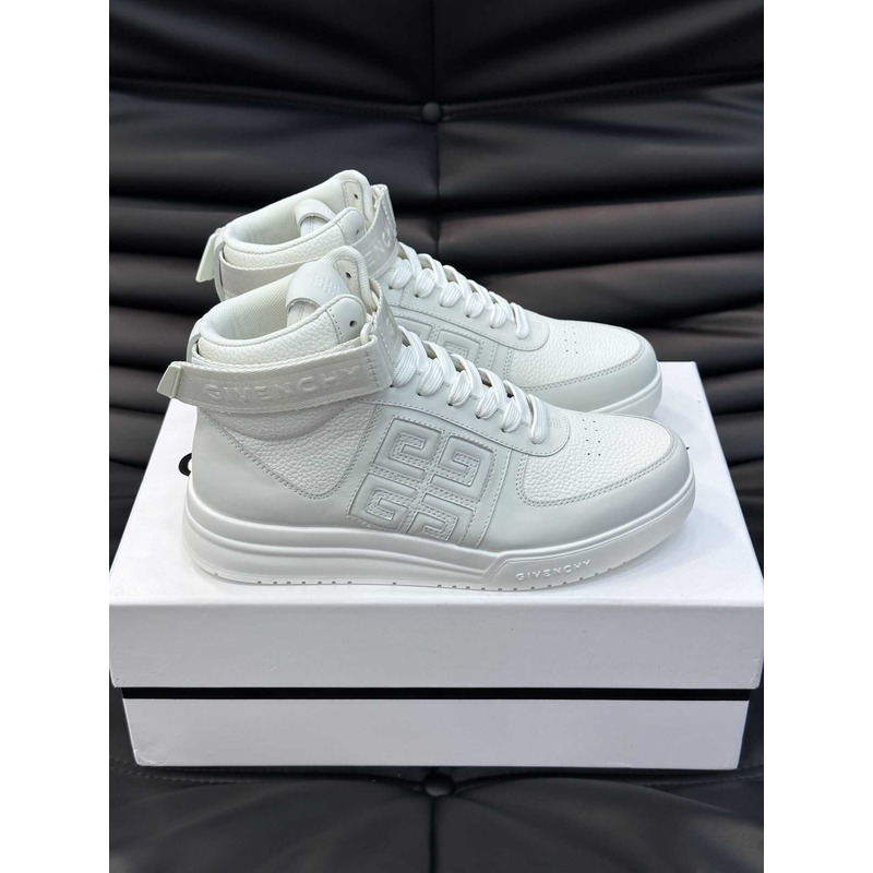 Givenchy G4 High Top Sneakers White