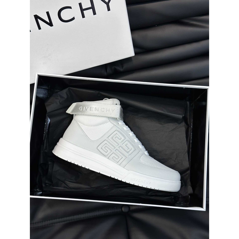 Givenchy G4 High Top Sneakers White