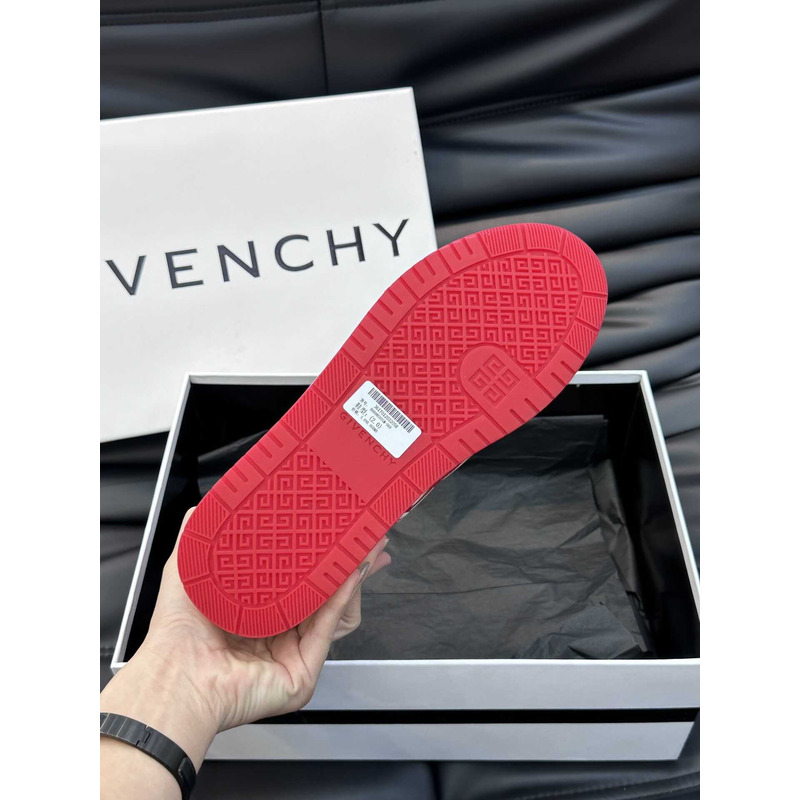 Givenchy G4 High Top Sneakers Red