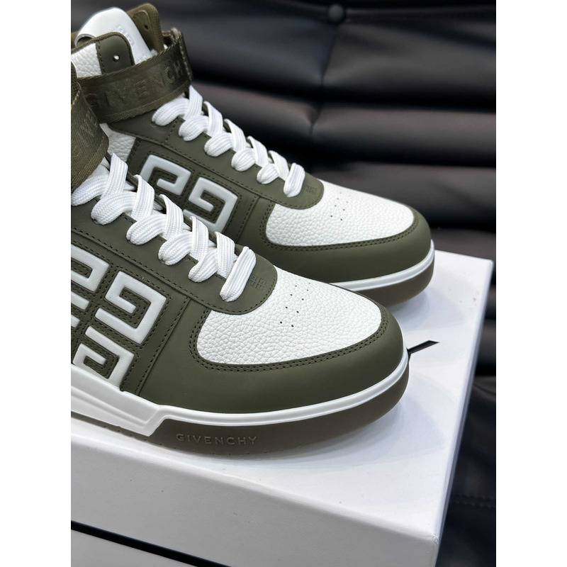 Givenchy G4 High Top Sneakers Green