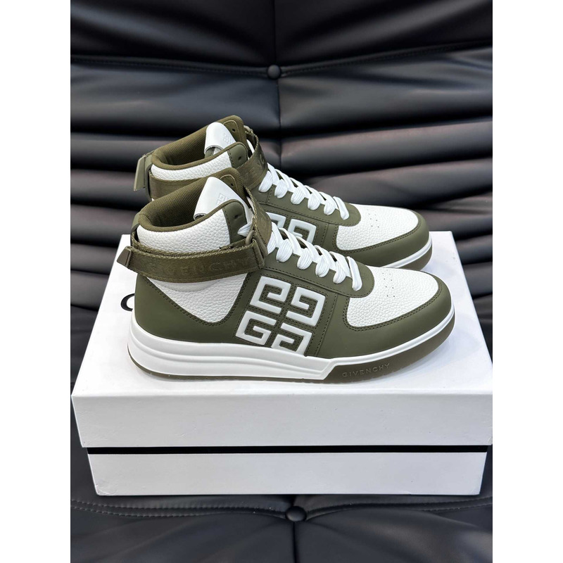 Givenchy G4 High Top Sneakers Green