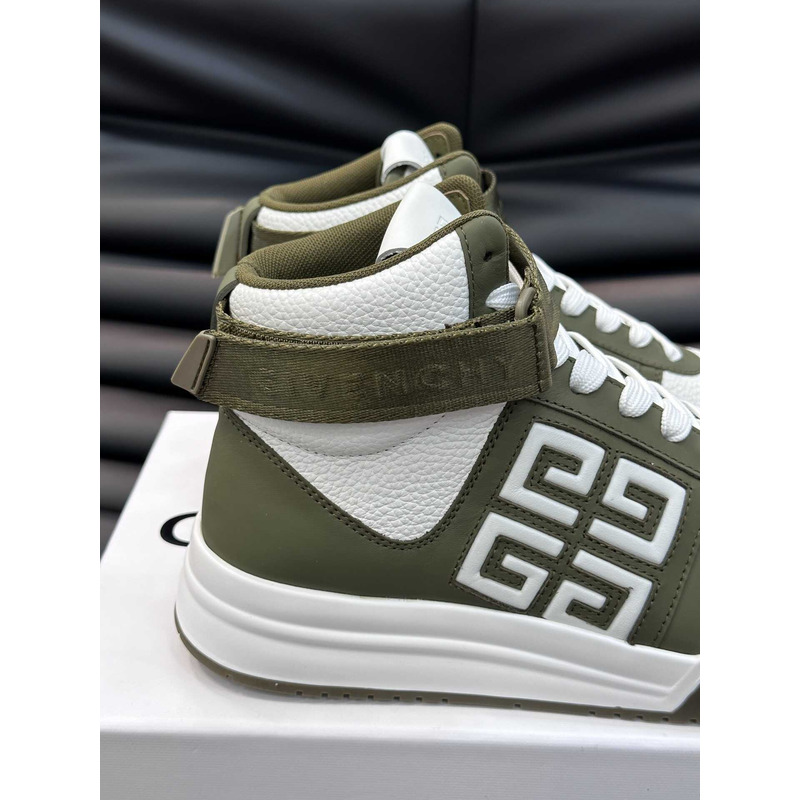 Givenchy G4 High Top Sneakers Green