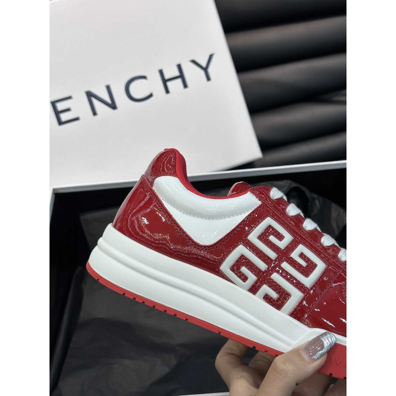 Givenchy G4 Low Top Sneakers Red