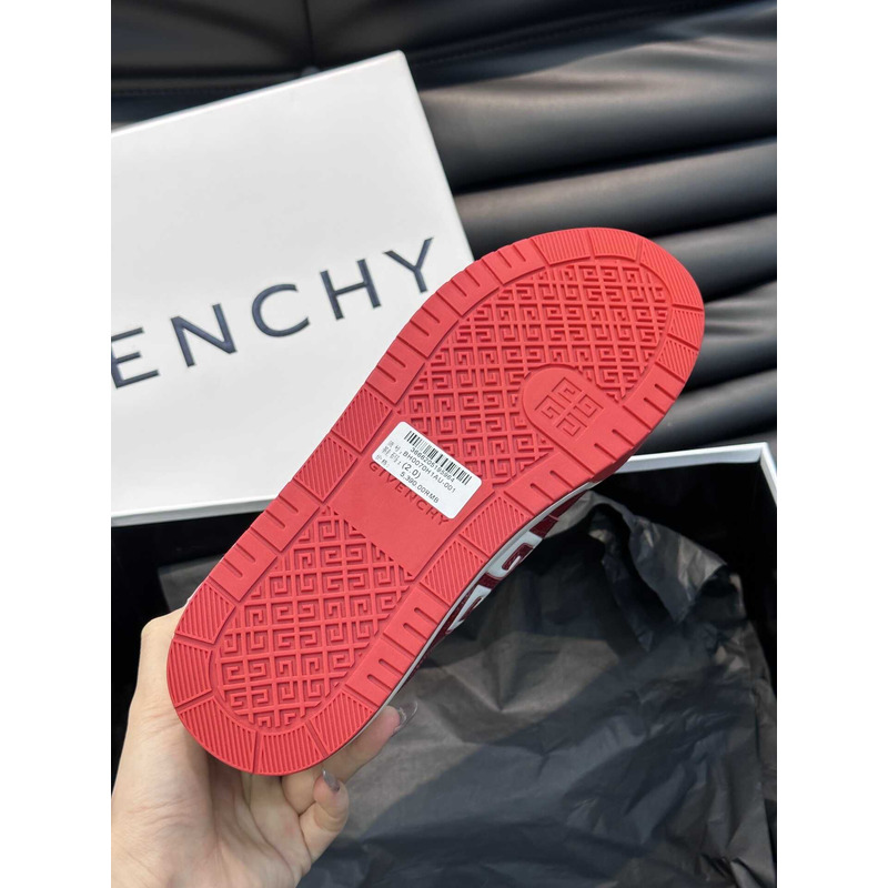 Givenchy G4 Low Top Sneakers Red