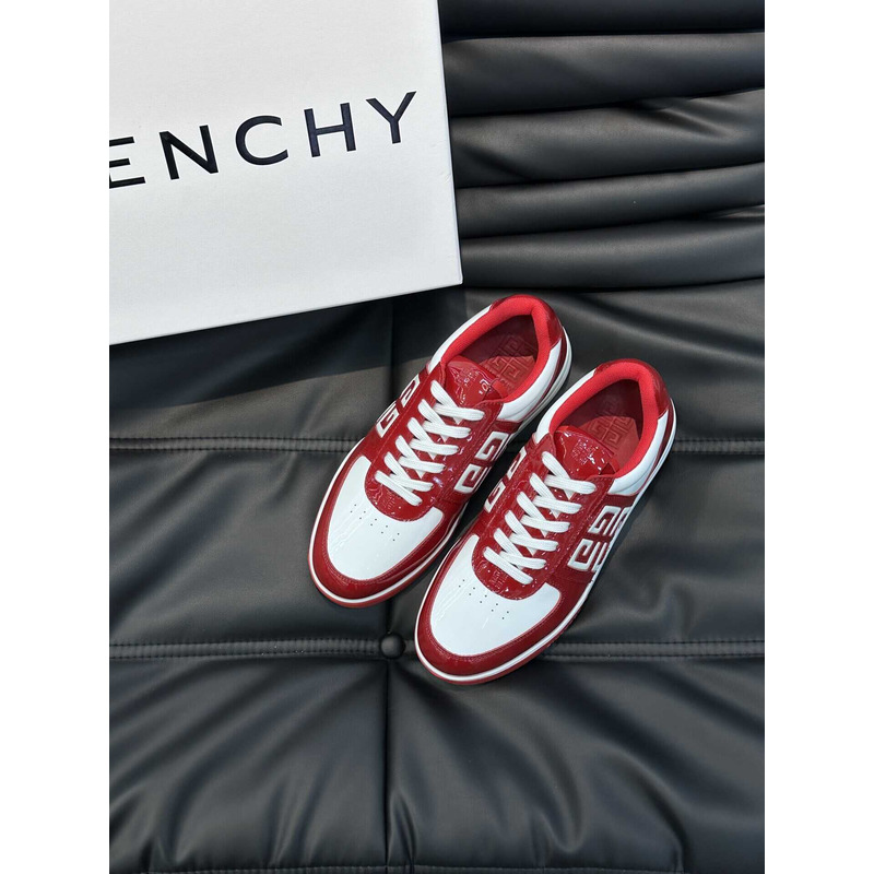 Givenchy G4 Low Top Sneakers Red